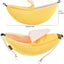 Banana Hamster Bed House Hammock Small Animal Warm Bed House Cage Nest Hamster Accessory for Sugar Glider Hamster Small Bird Pet