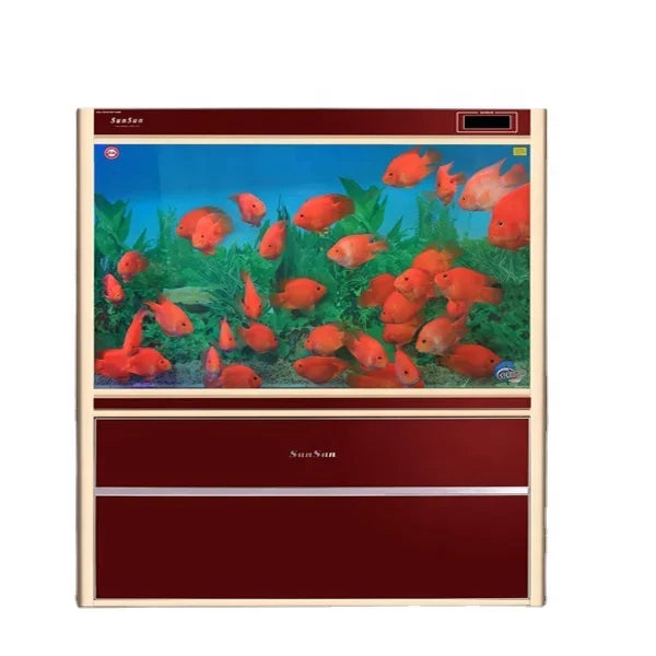 SUNSUN HLT Series View Ornamental Aquarium Arowana Large Glass Fish Tank For Home And Company Use