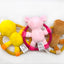 Squeaky Dog Toys for Small Medium Dogs, Pig Duck Bear Shape Puppy Teething Toy with Cotton Rope Animals Plush Interactive Toy