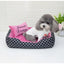 Dog Bed Plush Large Dogs Warm Bedding for Winter Fluffy Accessories Small Breeds Kennel Medium Sofa Pet Supplies Cats Mat Beds