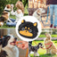 Dog Treat Training Pouch Silicone Pet Feed Snack Reward Pocket Fanny Pack Waterproof Dog Food Dispenser for Pet Training Walking