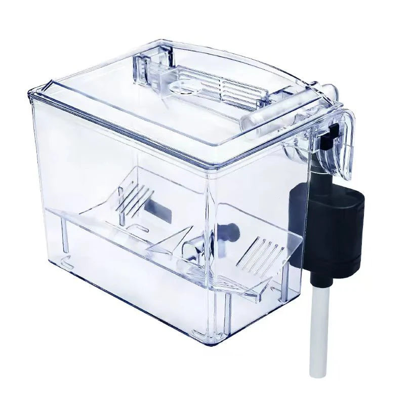 ﻿ High Transparent External  Aquarium fish breeding box juvenile fish tank isolation Betta fry spawning apparatus Tropical fish