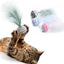 Cat Feather Toy Funny Foam Star Ball Feather Toy for Kitten Funny Cat Toy Throwing Toys Interactive Puppy Kitty Toy Pet Supplies