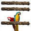 10/15/20cm Birds Accessories Equipment for Parrots Supplies Pet Raw Wood Tree Branch Stand Rack Perches Chew Bite Toys Stick