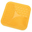 Pet Suction Cup Lick Pad Pet Lunch Mat Slow Food Pad for Cats and Dogs Powerful Suction Cup Easy To Wash Silicone Material