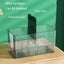 Transparent Acrylic Two Splits Guppy Fish Tank Aquarium Betta Fish Bowl Transparent Aquarium Hatchery Breeding Isolation Box