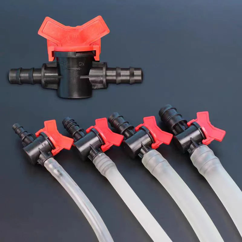 5/8/10/12/16mm Aquarium Air Water Regulator Flow Tube Pipe Divider Adjustable Water Pump Filter Volume Control Valve Check Valve