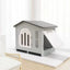 Claw Villa All Seasons Super Large Outdoor Indoor Outdoor Rainproof Dog House Dog House Pet House Dog Shed Kennel