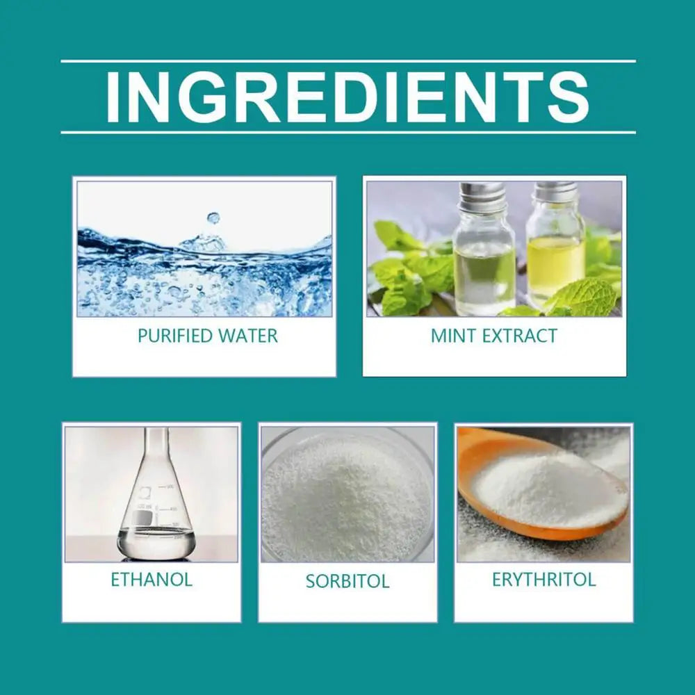 Dog Breath Water Additive 100ml Dog Teeth Cleaner Wash Effective Dog Teeth Cleaner Wash Natural Teeth Cleaning Freshener For