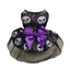 Halloween Dog Costume Funny Dog Clothes Pumpkin Print Pet Dress Chihuahua Bichon Clothing Bow Lace Festival Skirt Cat Dresses