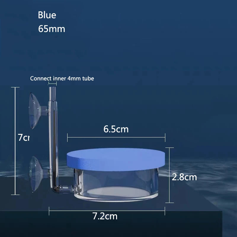 High transparency Acrylic Air Pump Sand Stone Aquarium Oxygen Pump Fresh Air Stone Nano Bubble Bar Aquarium Fish Tank Aerator