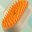 Steamy Dog Brush Electric Spray Cat Hair Brush 3 In1 Dog Steamer Brush For Massage Pet Grooming Removing Tangled And Loose Hair