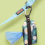 Abstract Designer Print Cute Design Pet Poop Bag Holder Dispenser Without Poop Bag And Leashes Can Attached With Any Dog Leashes