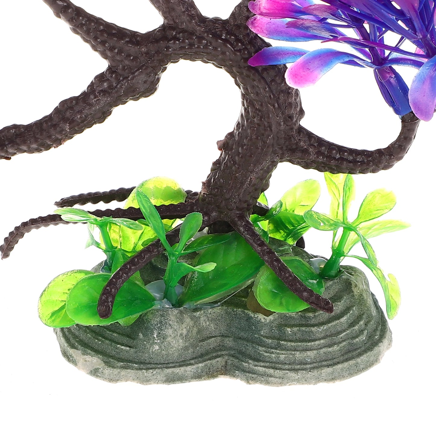 UXCELL Artificial Plants Grass Aquarium Plastic Water Weeds Ornament Fish Tank Flower Plants Tree Decoration Accessories
