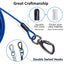 Dog Tie Out Cable Leash with Spring, Double-Headed Steel Wire Rope, Outdoor Dogs Straps, Running Rope for Small Big Dogs
