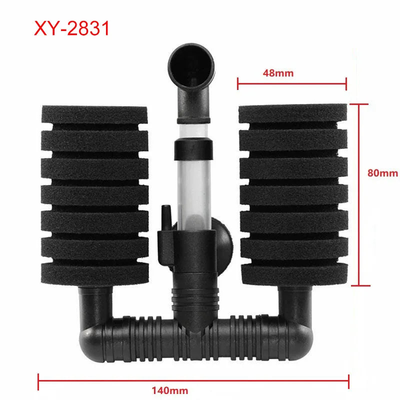 Aquarium Filter for Aquarium Fish Tank Air Pump Skimmer Biochemical Sponge Filter Aquarium Bio Filter Filtro Aquario Highquality