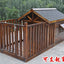 Dog Villa Fence Dog House Pet Room Mobile Small Wooden Room Outdoor Preservative Wood Cabinet Tool Cabinet Outdoor Locker