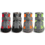 4pcs Waterproof Dog Shoes Anti-slip Rain Boots Footwear Protector Breathable Reflective Booties for Small Dogs Pet Puppy Socks
