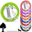 Steel Wire Dog Tie Out Cable, Dog Runner for Yard, Durable Superior Clips, Silver Dog Chains