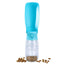 Dog Travel Water Bottle Puppy Water Bowl with Food Container Water Dispenser Foldable Pet Water Bottle Dog Water Bowl Portable