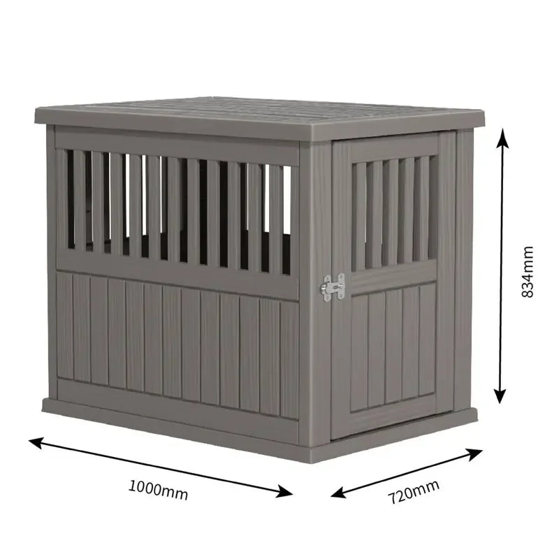 High Quality Factory Price Outdoor Waterproof Plastic Dog Kennel for Dogs Plastic Pet Large House