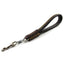Dog Short Leash Lead Traffic Padded Handle Heavy Duty Real Leather Dog Lead for Training Control Puppy Small Medium Large Dogs