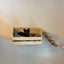 Cat Nest Wooden Cat Furniture Climbing Shelves Creative Aaple Basket Wall Mounted Kitten Bed With Fluffy Cushion Sturdy Pet Toys