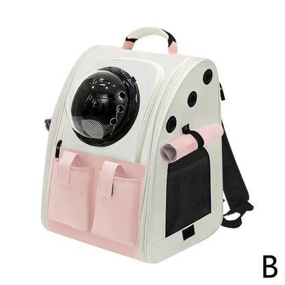 Space Capsule Pet Bag Large Space Portable Backpack For Cats And Dogs Small Pet Capsule Foldable Safe And Breathable Comfortable