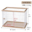 Dog Cage Alice Dog Cage Medium and Small Dog Shiba Inu Bulldog Pet Kennel Fence Indoor Fence