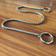 Copper Snake P Chain Dog Collar Small Puppy Large Dog Collar Necklace Choker Pet Training Supplies Slip Collar Gold Sliver Black