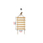 Cat Wall Mounted Furniture Climbing Shelves Scratching Post  Hammock With Ladders and Bridge of High Quality For Cat Playing