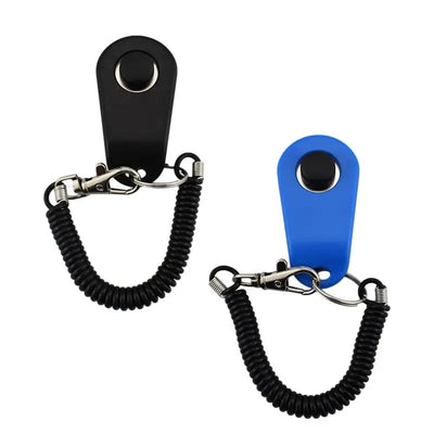 Dog Training Clicker Puppy Clicker with Wrist Strap Lightweight and Durable Pet Training Clicker for Dog Training Tool Clicker