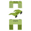 Turtle Basking Ladder Turtle Habitat Turtle Climbing Ramp Turtle Dock Floating for Reptile Terrarium Aquarium Accessory