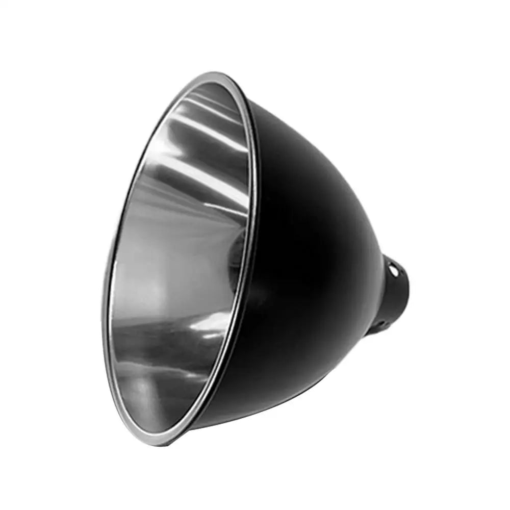 Reptile Heat Lamp Fixture Deep Dome Lampshade Optical Reflection Cover Terrarium Light Fixture for UVB Light Bulb Basking Bulb