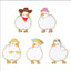 Funny Animal Sets Enamel Pins Cartoon Anime Figure Ghost Spooky Cute Cat Bird Brooches Backpack Lapel Badge Punk Jewelry Gifts