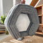 Deep sleep hexagonal dog sofa French fighting kennel dog bed fully removable and washable pet bed thick warm dog cushion