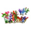 UXCELL 3/4/5/6/8/9 Pcs Artificial Aquarium Plants Grass Water Weeds Ornament Fish Tank Plant Flower Grass Decor Accessories