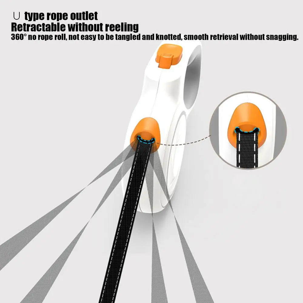 Automatic Retractable Pet Rope Pet Walking Lead Strap Dog Walking Strap Pet Telescopic Traction Strap Pet Dog Cat Puppy Traction