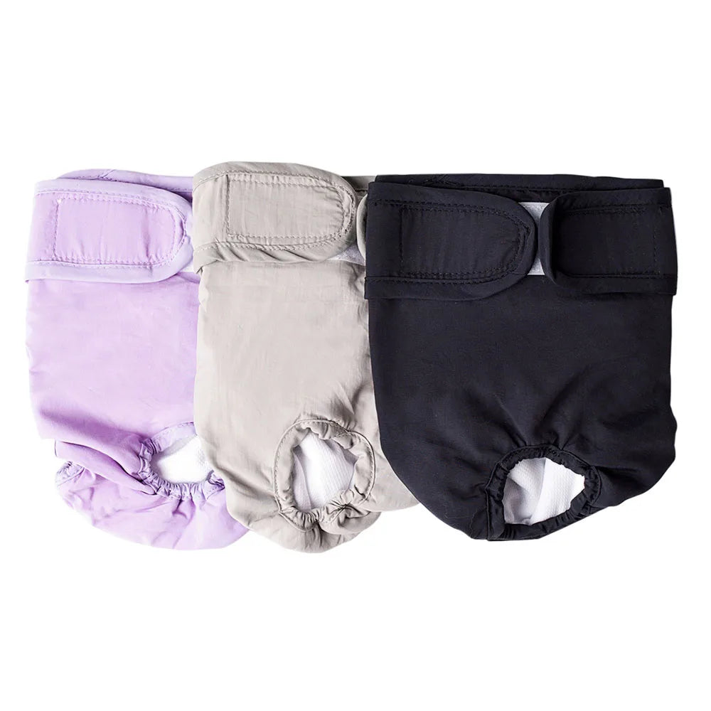 Female Dog Diapers Washable Pet Underwear for Girl Puppies Large Dogs Panties Sanitary Physiological Pants for Dogs Pet Supplies