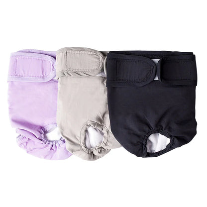 Female Dog Diapers Washable Pet Underwear for Girl Puppies Large Dogs Panties Sanitary Physiological Pants for Dogs Pet Supplies