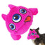 Dog Plush Toy Squeaky Bouncing Puppy Teething Balls Interactive Stuffed Bite Toys With 3 Batteries For Cats Pets Calming Fetch