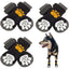 Anti-Slip Dog Socks Adjustable Pet Non-Slip Paw Protection with Paw Pattern for Puppy Dog Indoor Traction Control Wear on Floor
