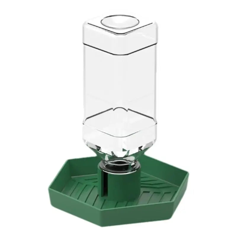 Automatic Reptile Water Dish Feeder Automatic Reptile Water Dish With Bottle Tortoise Turtle Water Dispenser For Bearded Dragons