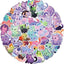 50PCS cartoon Cat Stickers Starry Sky Cat Graffiti Sticker Decorate phone Back card trunk Water cup Cute Cat Stickers waterproof