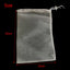 200 Mesh Nylon Filter Net Bag Acquarium Bio Ball Carbon Media Isolation Bags Food Filter Strainers Mesh Kitchen Strainer Bags