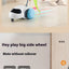 Remote Smart Cat Toys Remote Control Interactive Cat Car Toy USB Charging Automatic Self-moving Teasing Cat Stick Pet Supplies