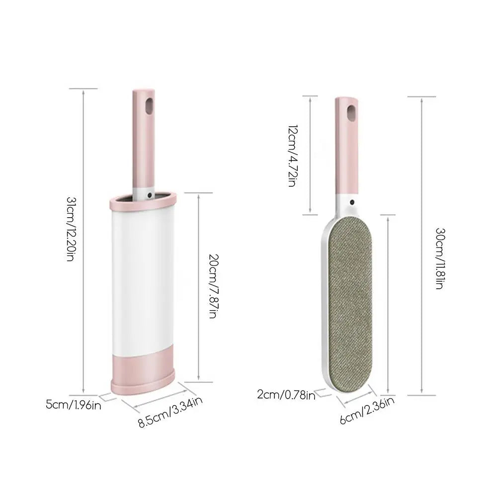 Reusable Lint Roller Sticky Pet Hair Removal Tool Clothing Lint Remover Brush Pet Beauty Comb Reusable Removal Tool for Cat Dog