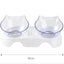Non-Slip Double Cat Bowl Dog Bowl With Stand Pet Feeding Cat Water Bowl For Cats Food Pet Bowls For Dogs Feeder Product Supplies