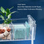 New Fish Tank Waterfall Filter Box Wall Mounted Built-in Silent Circulating Water Purifier For Aquarium Tank Box With Water Pump