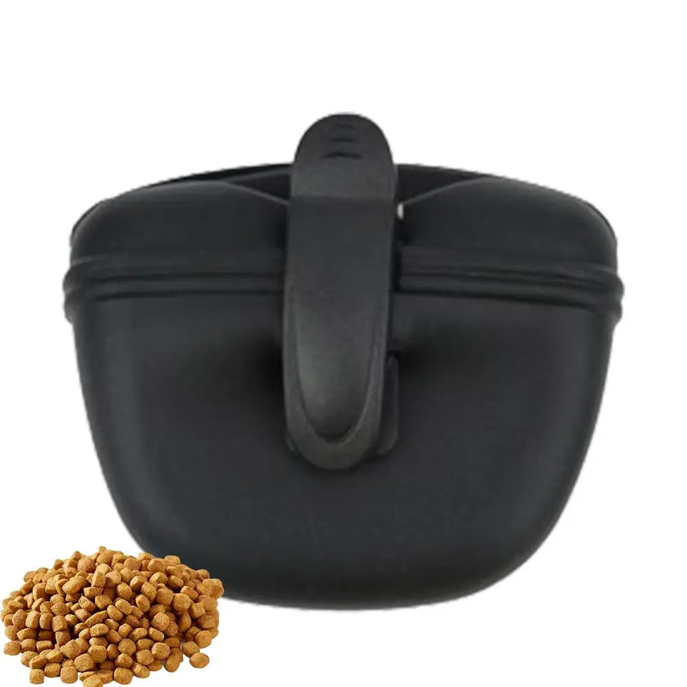 Silicone Treat Pouch For Dogs Portable Silicone Training Container Clip On For Dog Training Training Container Food Reward